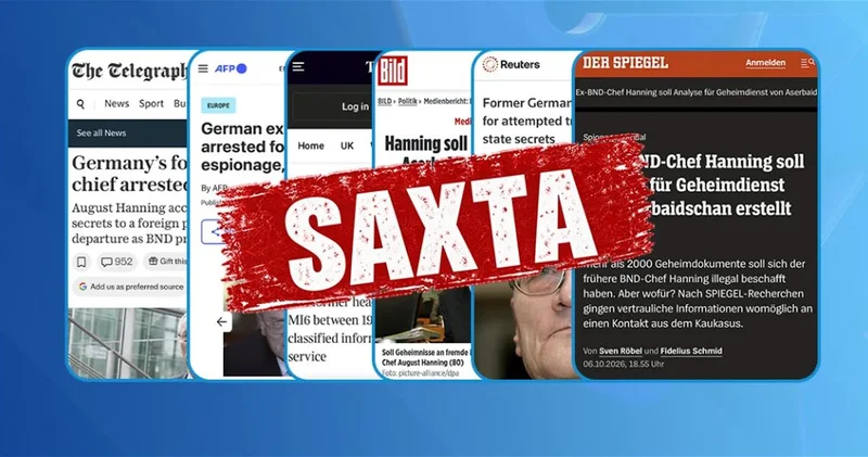Совет по медиа: Сообщения об азербайджанском следе в деле экс главы германской разведки дезинформация