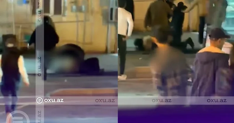 Bakıda qadının 16 yaş böyük sevgilisi tərəfindən qətlinin dəhşətli görüntüsü VİDEO