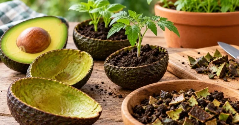 Avokado qabığını zibilə atmayın Evdə bu işə yarayırmış