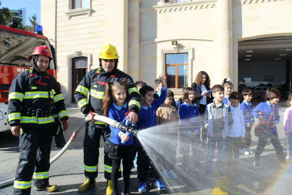 FHNin Dövlət Yanğından Mühafizə Xidməti “açıq qapı” günü keçirdi