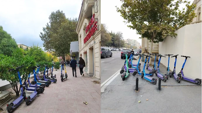 Bakının skuter problemi: harada gəldi atıb gedirlər Necə həll edək? FOTO