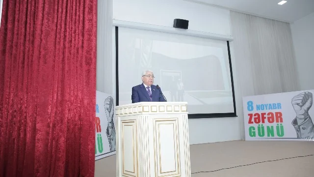 Millət vəkili Ağalar Vəliyev Xaçmazda Zəfər Gününə həsr olunan tədbirlərdə iştirak edib FOTOLAR