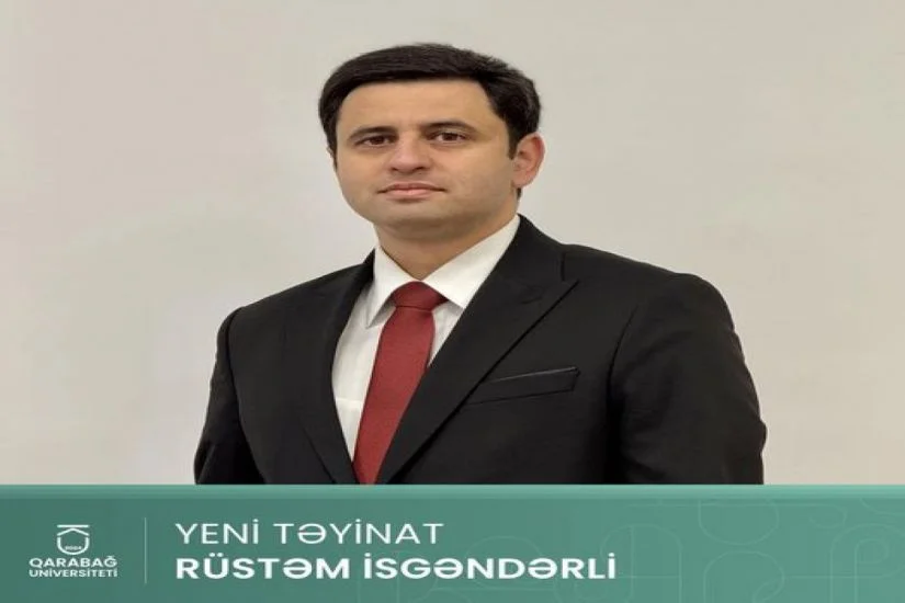 Rüstəm İsgəndərliyə vəzifə verildi