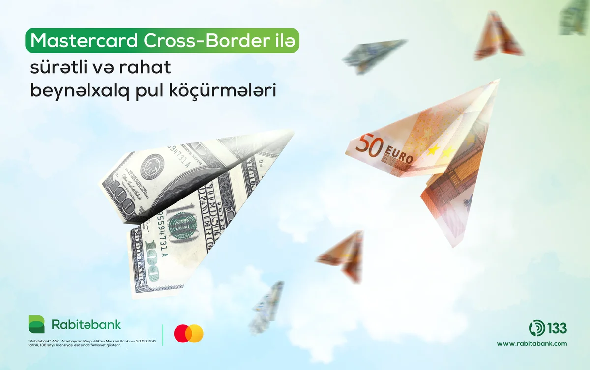 Rabitəbank “Mastercard CrossBorder” xidmətinə qoşuldu