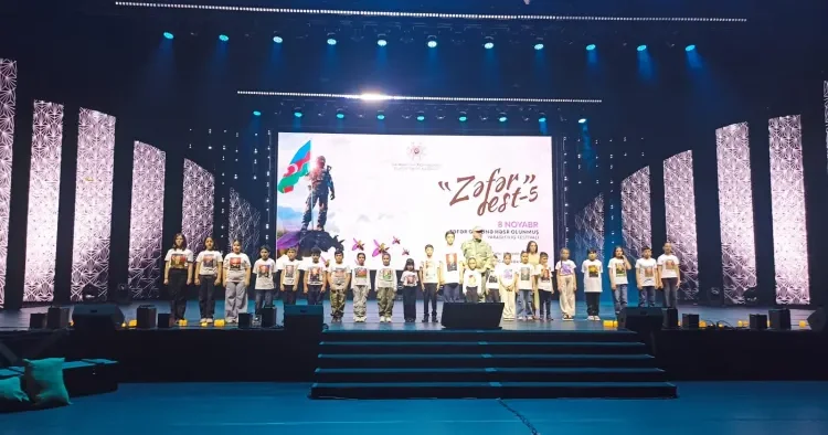 Heydər Əliyev Sarayında Zəfər gününə həsr olunan “Zəfərfest 5” festivalı KEÇİRİLDİ
