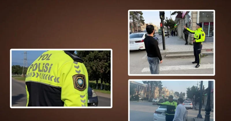 Biləsuvarda yol polisi piyadalarla maarifləndirici söhbətlər aparıb
