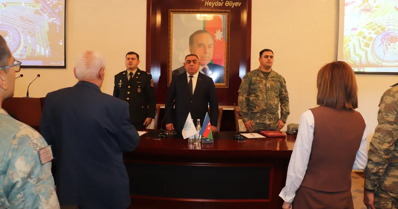 Ağcabədidə Zəfər Günü və Dövlət Bayrağı Günü münasibətilə tədbir keçirilib