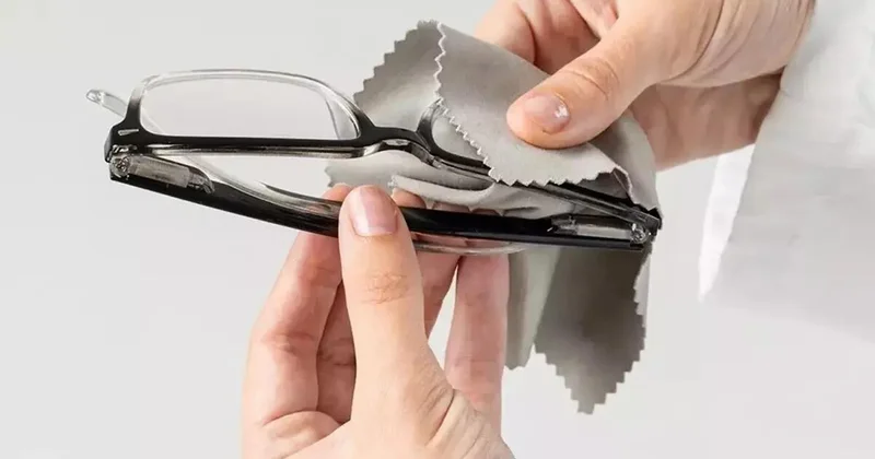 Eynək şüşəsini təmizləməyin ən asan yolu