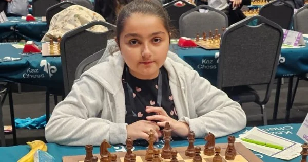 Mingəçevirli 10 yaşlı şahmatçı Avropa çempionatında gümüş medal qazandı