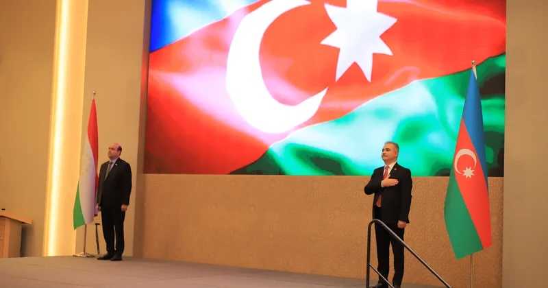 Azərbaycanın Tacikistandakı səfirliyi 8 Noyabr Zəfər Günü ilə əlaqədar ziyafət keçirib
