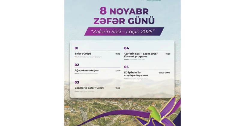 Laçında Zəfər Günü hazırlığı: ağacəkmə aksiyası, turnir, konsert və atəşfəşanlıq olacaq