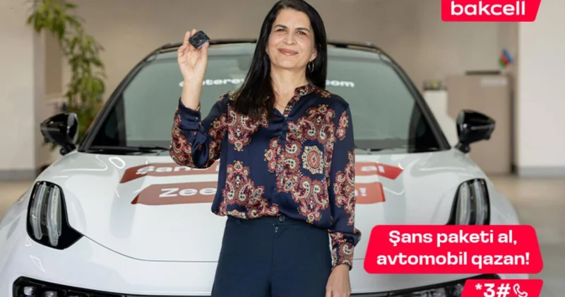 Bakcell abunəçisi 1 AZN lə lüks avtomobil sahibi oldu!