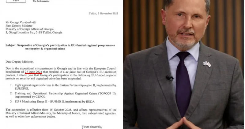 KİV: Gürcüstanın avrointeqrasiya prosesini Aİ dayandırıb