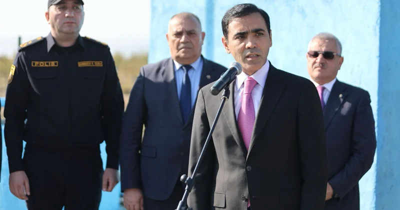 YAP çı millət vəkili Zəfər Günü münasibətilə su açılışında Fotolar