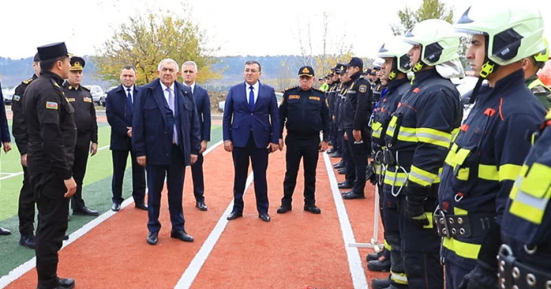 Tovuzda kompleks mülki müdafiə təlimi keçirilib