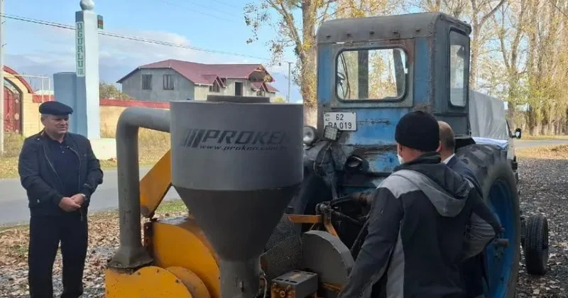 Zaqatalada kənd təsərrüfatı texnikaları üzrə monitorinqlər keçirilib