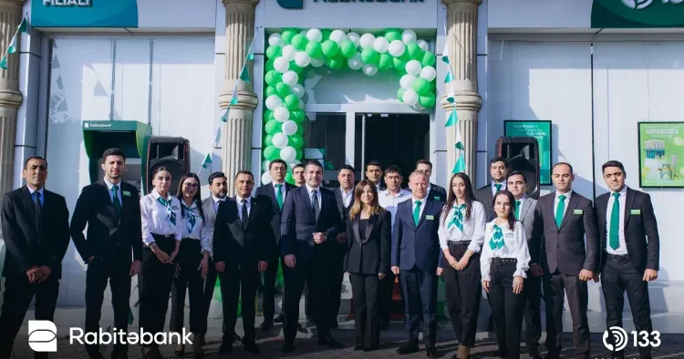 Rabitəbank yeni konseptli Naxçıvan filialının açılışını etdi FOTO