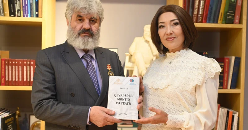 Bişkekdə azərbaycanlı teatr xadiminə “Çingiz Aytmatov” medalı təqdim edilib