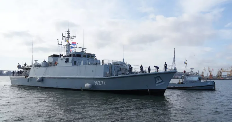 В Румынию прибыл новый эсминец из Британии