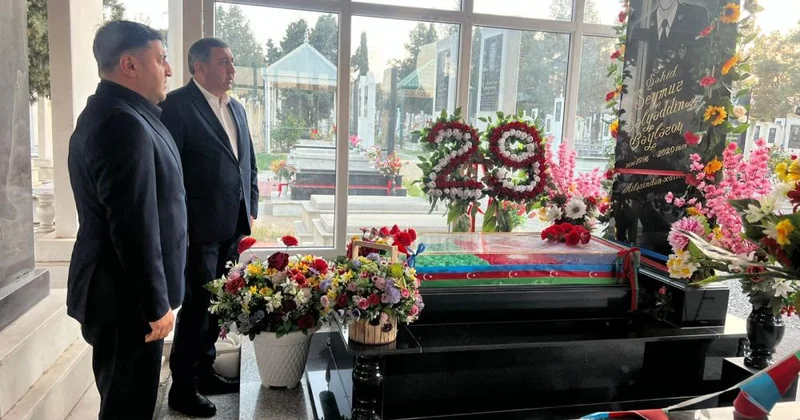 Yeni Azərbaycan Partiyası Kəlbəcər rayon təşkilatının üzləri Zəfər Günü münasibətilə bir sıra şəhid ailələrini ziyarət edib