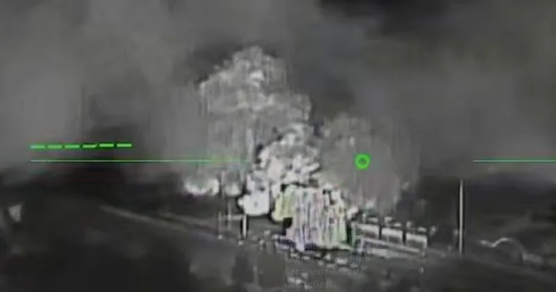 Ukraynadan xüsusi ƏMƏLİYYAT Krımdakı neft bazası belə vuruldu ANBAAN VİDEO