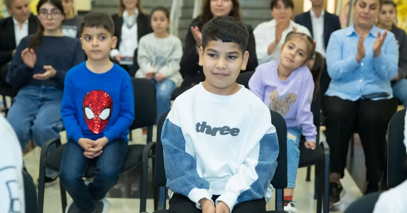 Uşaq evlərinin sakinləri arasında rəsm və inşa müsabiqəsi keçirilib