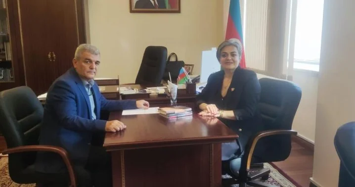 Komitə sədri Türkiyə Vəkillər Kollegiyasının İnsan hüquqları komissiyasının üzvü ilə görüşüb