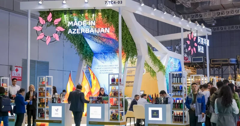 AZPROMO об азербайджанском стенде на выставке в Шанхае ФОТО