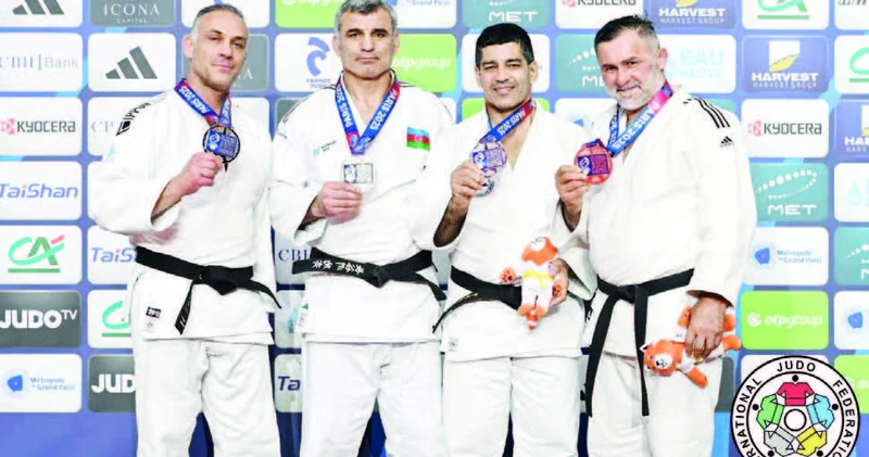 Cüdoçularımızın 1 qızıl və 4 bürüncü