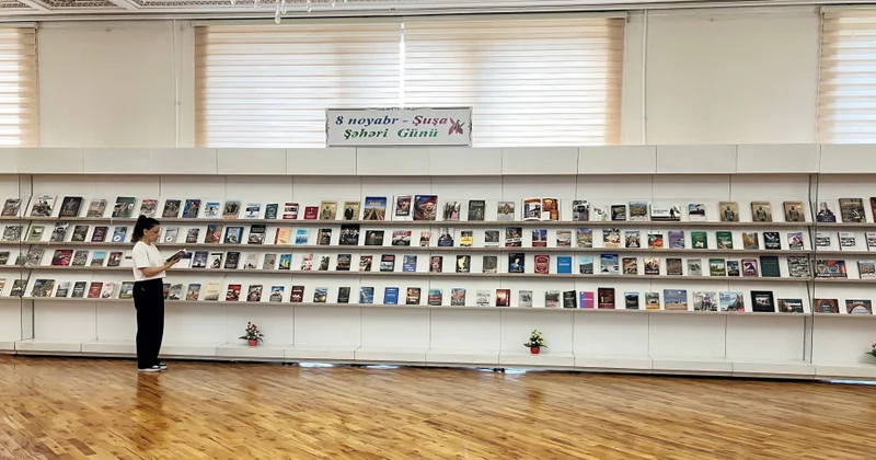 Milli Kitabxanada Şuşa Şəhəri Gününə həsr olunmuş ənənəvi kitab sərgisi açılıb