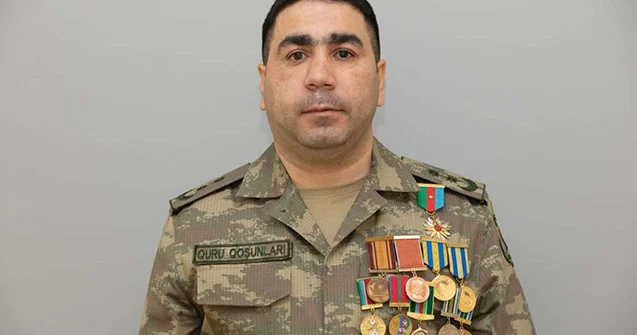 Hərbi liseyin rəisinə orden verildi