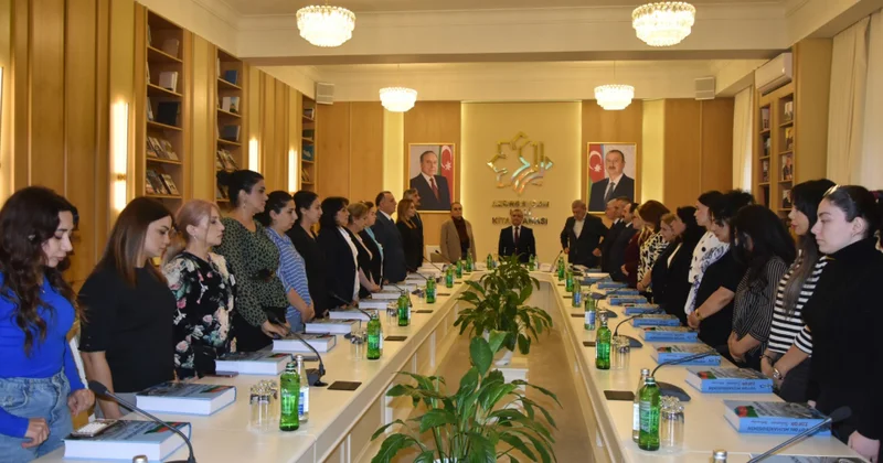 Milli Kitabxanada “Vətən müharibəsinin zəfər salnaməsi. Biblioqrafiya” kitabının təqdimatı olub