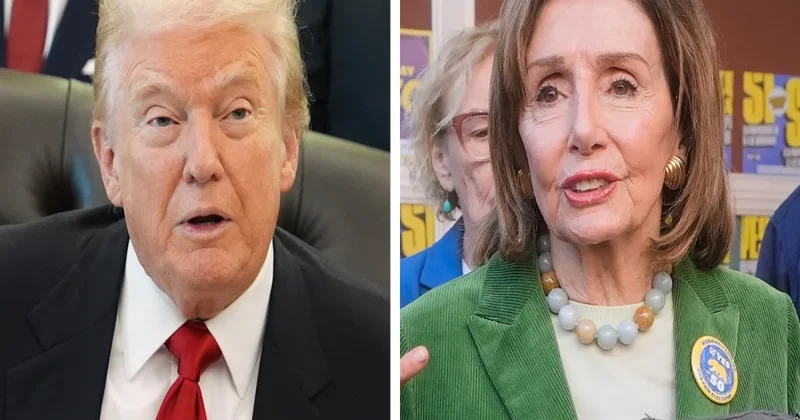 Tramp Pelosinin siyasətdən gedişini müsbət qarşılayıb: O, Amerika cəmiyyətini parçalayıb