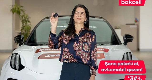 1 AZN lik şans paketi ilə lüks avtomobil qazandı! Növbəti avtomobil sənin olsun!
