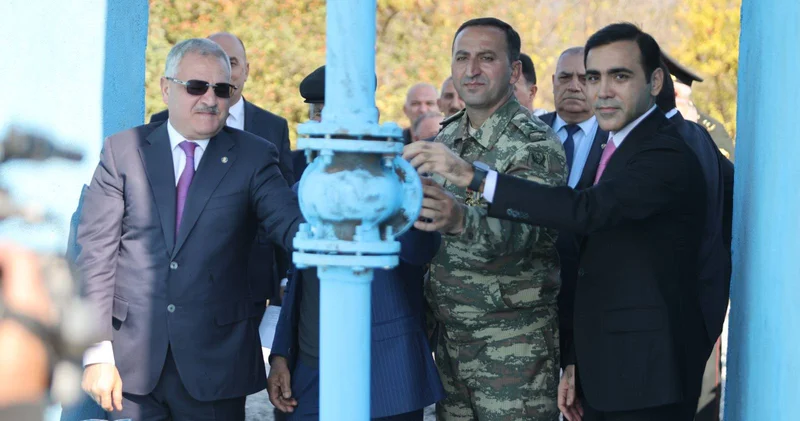 Tərtər rayon Səhləbad kəndində texniki su xəttinin açılış mərasimi keçirilib