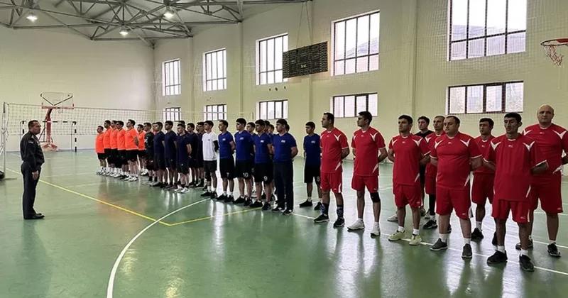 В азербайджанской армии завершилось первенство по волейболу, посвященное пятой годовщине Дня Победы ФОТО