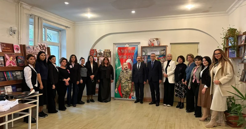 BDU, Tibb Kitabxanası və Azərbaycan Təbabət Muzeyi Zəfərin 5 ci ildönümünə həsr edilən tədbir keçirib