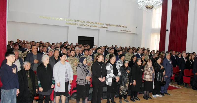 Daşkəsəndə Zəfər Gününün beşinci ildönümünə həsr olunan konfrans keçirilib