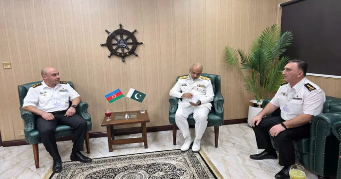 Azərbaycanla Pakistanın hərbi dəniz qüvvələri arasında fikir mübadiləsi aparılıb