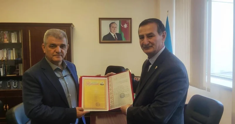 Komitə sədri “Çuvaşıstan Azərbaycan Dostluq Cəmiyyəti”nin sədrini qəbul edib