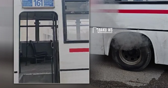 161 nömrəli avtobusda göz gözü görmədi