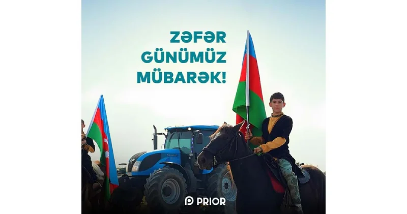 “PRIOR” dan Zəfər Günü üçün qeyri adi təbrik!