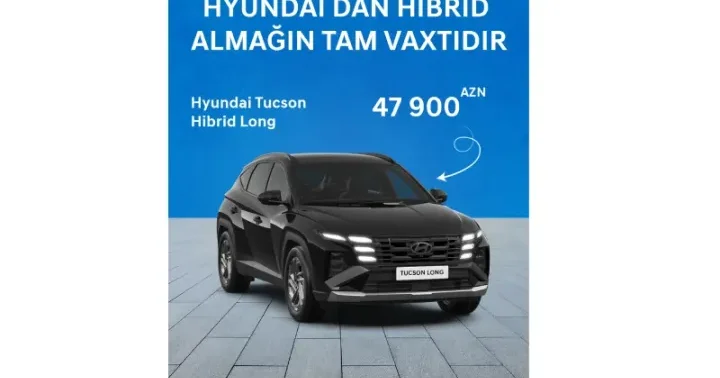 Hyundai dan Hibrid almağın əsl vaxtıdır!