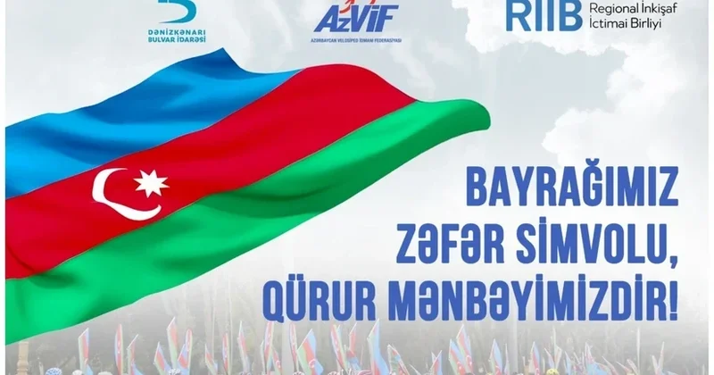 “Bayrağımız zəfər simvolu, qürur mənbəyimizdir” devizi ilə veloyürüş təşkil olunacaq