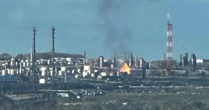Дроны ГУР поразили стратегический завод России ФОТО
