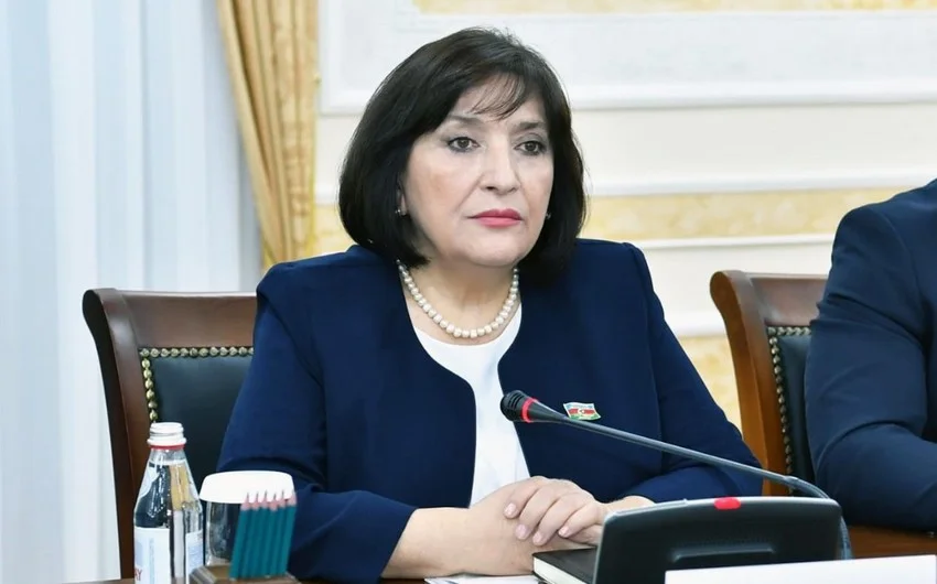 Sahibə Qafarova Beynəlxalq Parlament Konfransında çıxış etdi