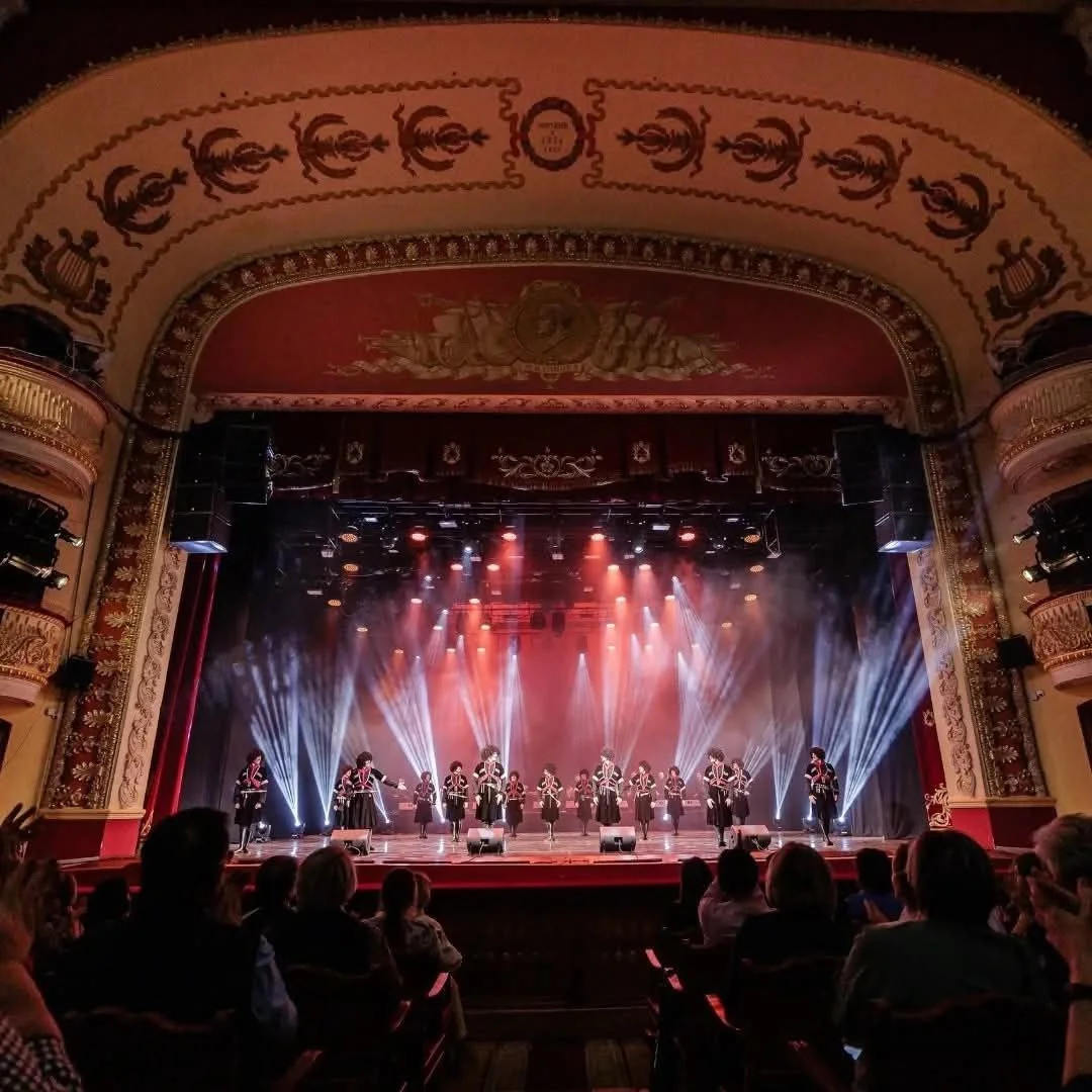 Azərbaycan Dövlət Rəqs Ansamblı Çelyabinskdə festivalda çıxış edib FOTO