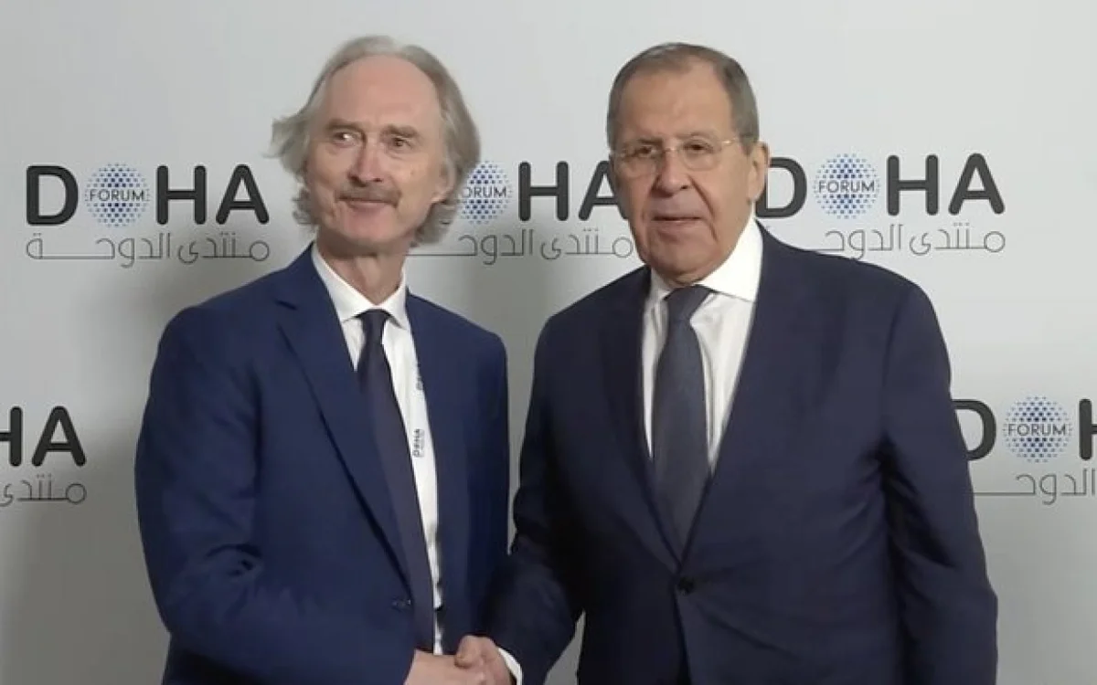 Lavrov BMTnin Suriya üzrə xüsusi nümayəndəsi ilə görüşdü Yeni Çağ Media