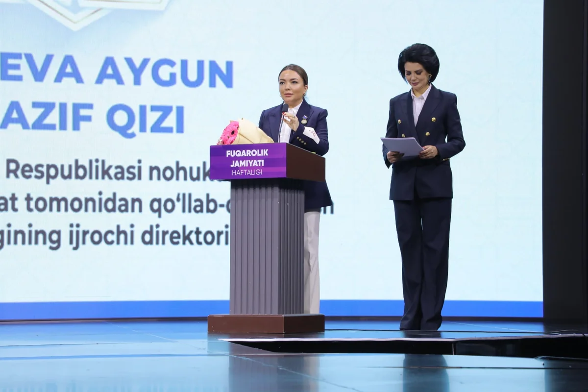 Aygün Əliyeva təltif olunan ilk xarici nümayəndə oldu FOTOLAR Yeni Çağ Media