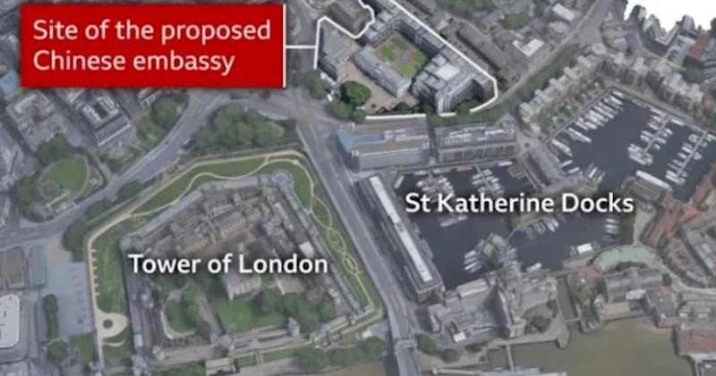 Çin Londonda Avropanın ən böyük diplomatik nümayəndəliyini tikəcək